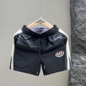 Summer Mens Casual Short Pants Thin Quick Dry Cool Feeling Sports Loose Match All Color Three-Quarter Length Youth Daily Wear