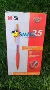 (1 PACK/12 PCS) M&G BALLPOINT GEL ORANGE 07 AGP12371