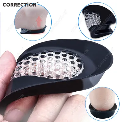 Gel Sport Heel orthopedic Insoles for plantar fasciitis Heel Cup for Calcaneal Pain Health Feet Care Support spur feet cushion