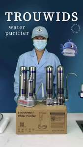TROUWIDS High Quality Ultrafiltration+CTO Filter Cartridge Set Suitable For 2 Stage Stainless Steel Water Purifier