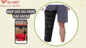 Nẹp Gối H2 Dài 60cm – Cố Định Hiệu Quả Bảo Vệ Khớp Gối