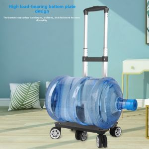 Universal Wheel Small Trolley Bag Rack Sound System Pull Rod School Bag Hand Pull Car Durable Lightweight Portable Shopping Cart
