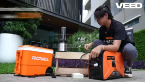 🔥รุ่นใหม่ พร้อมส่ง🔥มีตัวเลือก เครื่องปั่นไฟ ROWEL INVERTER (เสียงเงียบ) เครื่องกำเนิดไฟฟ้า by Hyundai