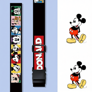 Anti-Explosion Luggage Strap Travel Bag Packing Rope Cross Or Straight Fixed Cute Cartoon Luggage Tie for Check-In Baggage