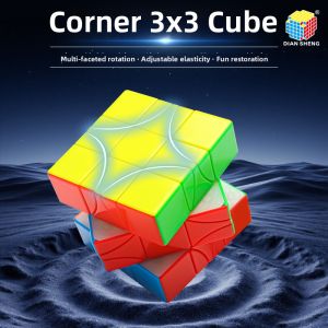 Diansheng | Magnetic Asymmetric 3x3 Puzzle Cube Childrens Educational Toy