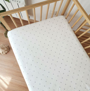 Pure Cotton Knitted Baby Bedding Set Newborn Baby Bedding Cover Childrens Cotton Sheet Comfortable Soft Material for Babies