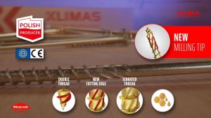 3.5mm Wood Screws Heavy Duty Torx 500PCS High Quality Self Tapping Rust Resistant TX Countersunk KLIMAS WKCS KMWHT Made In Europe Hardwood Screw 3.5x30mm 3.5x40mm 3.5x50mm