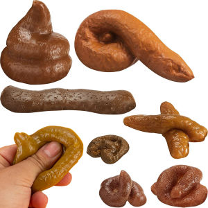 อึสมจริงปลอม Squishy Poop ตลกตลก Tricky ของเล่นเด็กฮาโลวีน Party Favors Prank Antistress Gadget Props ผู้ใหญ่ของขวัญ