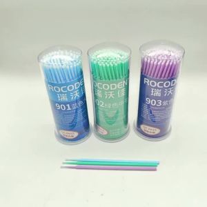 PIORPOY 100Pcs Dental Micro Brush Bottle Dental Disposable Micro Brushes Applicators Brush Teeth Oral Dentist Materials Dropship