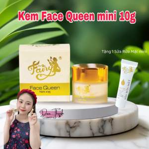 KEM FACE QUEEN FAIRY mini (tặng 1 Sữa Rửa Mặt mini)