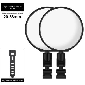 West Biking | Wide Angle Convex Rearview Mirror For Bikes