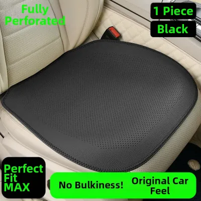 MRTREE | Perforated Ventilated Anti-slip Nappa Leather Car Seat Cushion