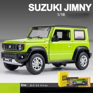 【WJ】1:18 Suzuki Jimny alloy car model SUV off-road vehicle boy gift collection ornaments