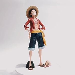 Bandai | Hot Sale One Piece Luffy Action Figures Model Toys PVC Luffy Figures One Piece Anime Statue Model Ornamen Birthday Gifts