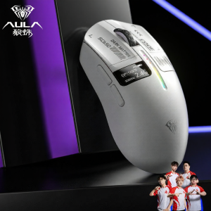 AULA | Wireless Tri-mode Bluetooth Gaming Mouse with Display