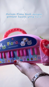 Dovana Mainan Piano 778 Edukasi Anak Belajar Mengenal Suara Keyboard Elektronik Funny Animal Sounds