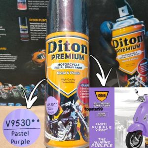 Diton Premium Pilox Pilok Cat Ready Berbagai Warna Ungu Violet Purple Lilac Taro 400cc Magenta Blue 9215 Candy Violet 9310 Pastel Purple 9530 Violet Fire 9404