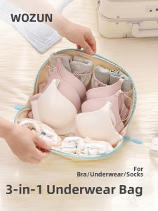 WOZUN | Túi Đựng Quần Áo Nội Y Du Lịch Tiện Lợi