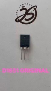 10 BUAH D1651 ASLI ORIGINAL TRANSISTOR D1651 ORI D 1651 2SD1651 2SD 1651 ups stabilizer sanyo