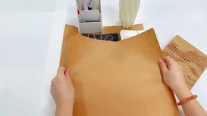 10pcs Honeycomb Packing Paper Mesh Paper Romantic Handmade Gift Waterproof Material Package Paper