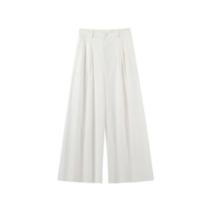 WESTAYONE | Half-sleeve Shirt Short Skirt Linen Pants Office Set