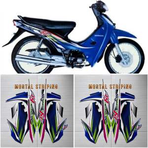 STIKER STRIPING LIS BODY HONDA SUPRA FIT LAMA 2003 2024
