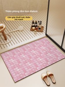 Thảm Nhà Tắm Sang Trọng Chống Trượt Thấm Nước