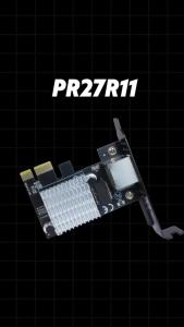 10G Ethernet Network Card 1-Port PCIe 4.0 X1 Realtek8127(PXE) Multi-Gigabit Network Speeds 10G RJ45 Lan Card