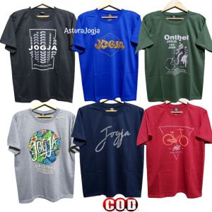 Paket 3pcs Kaos Jogja Malioboro Tshit Pria Wanita Ukuran Dewasa