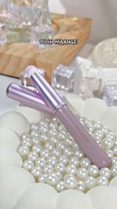 MAANGE แปรงแต่งหน้า แปรงทาลิปฟุ้ง ขนแปรงนุ่ม แบบพกพา นุ่มพิเศษ สไตล์เกาหลี พร้อมฝาปิด