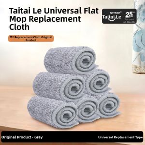 TEITEIRO | Hands-free Adhesive Replacement Mop Cloth