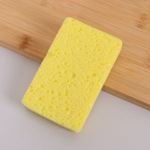 Kitchen Sink Long Sponge Pad Absorbent Wood Pulp Cotton Dishwashing Countertop Water Absorption Water Barrier Sponge Wiper