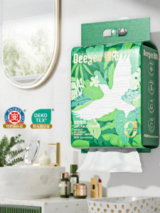 DEYOU | Wall-Mounted Disposable Facial Towel Extra Large and Thick
