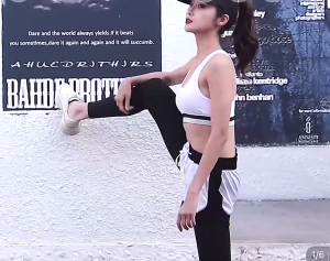 Topi Golf Senam Wanita Bahan Cotton Style Korea / Topi Olahraga Tenis Fitness Sepeda Anti UV Fashion Wanita