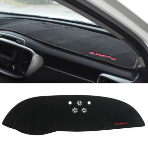 แดชบอร์ดรถหลีกเลี่ยง Pad Light แพลตฟอร์มฝาครอบ Mats สําหรับ KIA Sorento Prime R UM 2015 2016 2017 2018 2019 2020