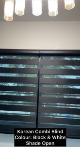 [Pre-order] Korean Combi Blinds / Black / Wine / Chocolate Brown / 5 Years Local Warranty ★ / Home Decor Curtains And Blinds