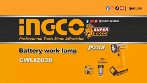 INGCO 20V CORDLESS LED WORK LIGHT | TORCHLIGHT | CWLI2038