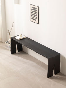 Ruili Style Log Bench Home Dining Chair Long Bench Entry Shoe Changing Stool Bedroom Bed End Stool Creative Leisure Chair