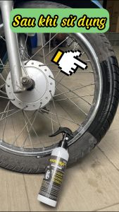 Bóng lốp - Chai xịt phục hồi làm bóng lốp chăm sóc lốp phục hồi nhựa nhám ô tô xe máy Nanoka 250ml