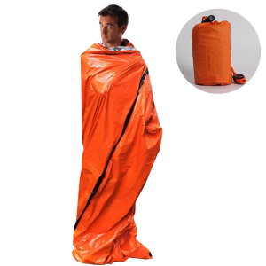 Di Động Ngoài Trời Khẩn Cấp Áo Mưa Túi Ngủ Ấm Chăn Hoang Dã Sinh Tồn Lều Cắm Trại Dành Cho Người Lớn 1 Chất Liệu Pe