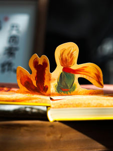 Cute Little Prince Field Color Diary Notebook Gift Booklet Handmade A5 Size Hard Cover Linen Paper for Students And Art Lovers