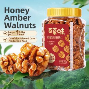 BE＆CHEERY | Charcoal Roasted Cashew and Honey Glazed Walnuts 500g