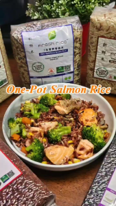 fresh rice® Brand Thai  Organic Jasmine Mixed Brown Rice 1kg