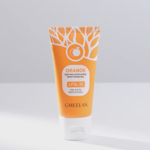 GMEELAN Orange Exfoliating Whitening Gel 50g*3pcs kits eksfoliasi dengan lembut Gmeelan Exfoliating Gel / GMEELAN Orange Exfoliating Gel Facial Glowing Blackhead Cleaner Body Exfoliating Mencerahkan Dan Mengangkat Sel Kulit Mati Face Whitening