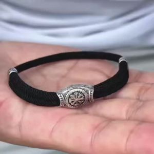 Unique Men Viking Bracelet Grade A 4mm String 7 Colors Available Sports Sweatrope Braslet Boyfriend Accessories Healing Braclet