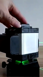 16 Line 4D Green Laser Level Self Leveling 360° Rotary Laser with Remote Control Cross Line Measuring Tool for Construction Outdoor Use