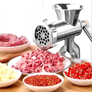PANSON Manual Meat Grinder Longganisa Maker Machine Sausage Stuffer and Noodle Making Machine Hand Crank