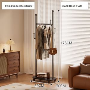 Space-Saving Metal Cactus Coat Rack Mobile Design for Bedroom Simple Modern Style Easy to Assemble Versatile Storage Clothes Hanger