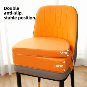Thickened Boosting Pad Horse-shoe Shaped Dining Chair Cushion Baby Eating Chair Pad Primary School Student Thickened Stool Pad