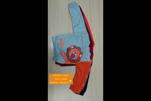 Setelan Anak Motif Giraffe/Jerapah Lengan Panjang